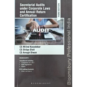 Bloomsbury’s Secretarial Audits under Corporate Laws and Annual Return Certification by CS. Milind Kasodekar, CS. Shilpa Dixit, CS Amogh Diwan